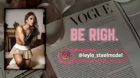 Snapshot of leyla_steel chatting on May 2026 04:12:02 PM INSTA leylasteel model online show from May 2026 04:12:02 PM