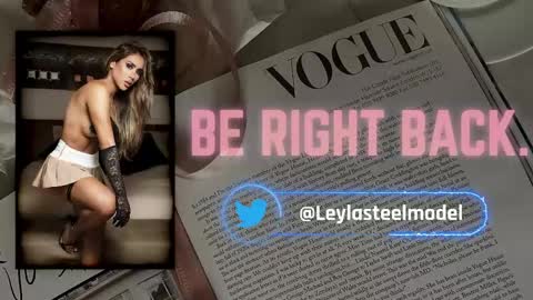 Snapshot of leyla_steel chatting on May 2026 11:40:02 AM INSTA leylasteel model online show from May 2026 11:40:02 AM