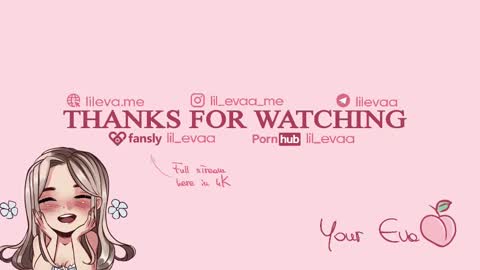 Snapshot of lil_eva chatting on February 2025 06:58:01 PM All my link in bio sign up to support me online show from February 2025 06:58:01 PM