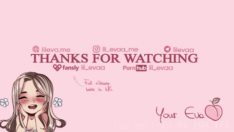 Snapshot of lil_eva chatting on February 2025 07:48:02 PM All my link in bio sign up to support me online show from February 2025 07:48:02 PM