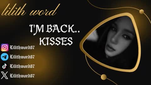 Snapshot of lilithword chatting on November 2025 06:45:02 PM Call me Lilith online show from November 2025 06:45:02 PM