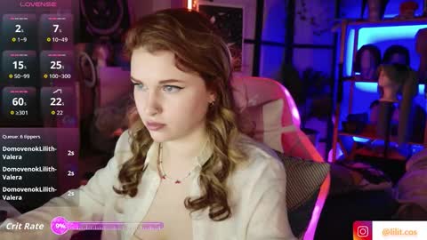 Lilith online show from March 2026 05:18:01 PM