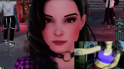 Snapshot of little_doll25 chatting on January 2025 11:45:02 PM Succubus Blue online show from January 2025 11:45:02 PM