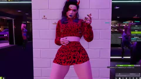 Snapshot of little_doll25 chatting on February 2025 04:25:01 PM Succubus Blue online show from February 2025 04:25:01 PM