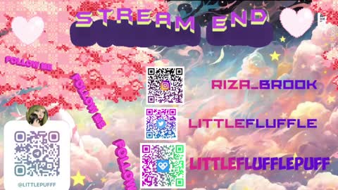 Snapshot of littleflufflepuff chatting on January 2025 09:20:01 PM Riza Riri Puff online show from January 2025 09:20:01 PM