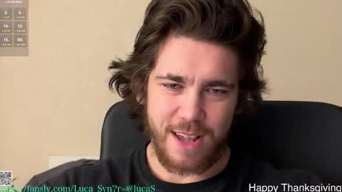 Snapshot of luca_syn chatting on November 2025 06:32:01 PM Luca S online show from November 2025 06:32:01 PM