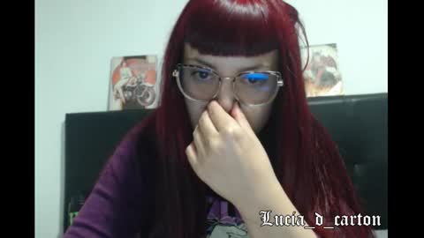 Snapshot of lucia_d_carton chatting on November 2025 03:50:02 AM Lulu DCarton online show from November 2025 03:50:02 AM
