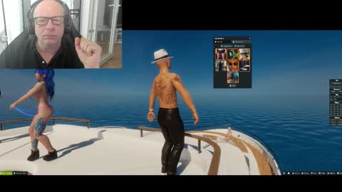 Snapshot of machinegun3dx chatting on October 2025 09:06:02 AM Andy online show from October 2025 09:06:02 AM