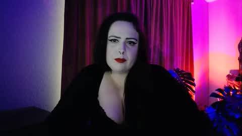 Miss Morticia online show from December 2024 08:45:01 PM