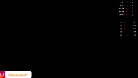 Snapshot of malejadiaz_ chatting on July 2026 09:00:01 PM Maleja Diaz online show from July 2026 09:00:01 PM