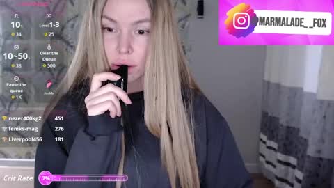 Marmalade Fox online show from April 2026 10:59:02 PM