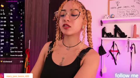 Snapshot of mary_jane_lovers chatting on February 2025 03:20:01 PM Mary Jane online show from February 2025 03:20:01 PM