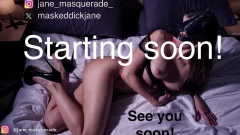Snapshot of masqueradeporn chatting on February 2025 08:10:02 PM DickJane online show from February 2025 08:10:02 PM