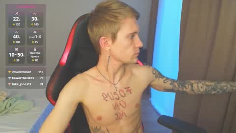 Max Gen with tats 24years  And Ethan without tats 20 years online show from March 2025 02:37:02 PM