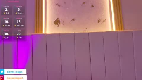 Megan  online show from March 2026 01:15:01 PM