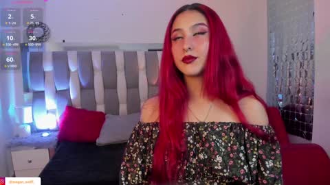 Snapshot of megan_wolf_1 chatting on January 2025 05:01:01 AM Megan Online 1200am To 600 am Colombian time online show from January 2025 05:01:01 AM