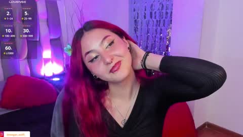 Snapshot of megan_wolf_1 chatting on January 2025 07:31:02 AM Megan Online 1200am To 600 am Colombian time online show from January 2025 07:31:02 AM