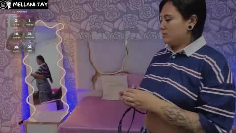 Snapshot of mellani_tay chatting on September 2025 03:08:01 AM Mellani  online show from September 2025 03:08:01 AM