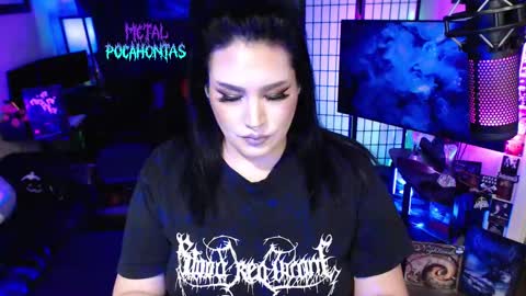 MetalPocahotass online show from November 2025 12:21:02 AM
