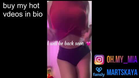 Mia Martskaya online show from April 2026 08:31:01 AM