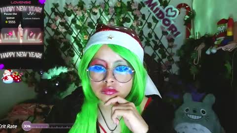 Midori 7u7 online show from January 2025 11:01:02 PM