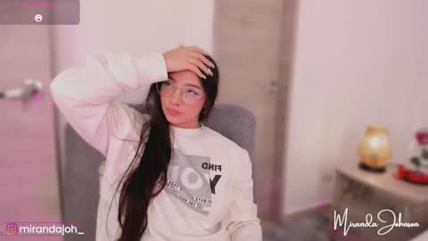 Snapshot of mirandajohnson_ chatting on October 2025 12:23:02 PM Miranda online show from October 2025 12:23:02 PM