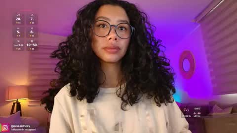 Snapshot of miss_sidney chatting on May 2026 12:46:01 PM Amy Olivera online show from May 2026 12:46:01 PM