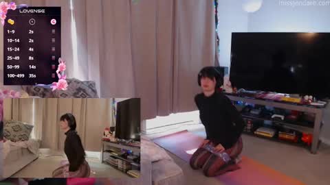 Snapshot of missjendare chatting on December 2024 10:12:01 PM Miss Jen Dare online show from December 2024 10:12:01 PM