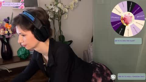 Snapshot of missjendare chatting on March 2025 09:11:02 PM Miss Jen Dare online show from March 2025 09:11:02 PM