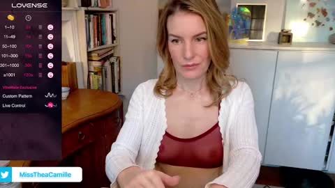 Snapshot of misstheacamille chatting on January 2025 08:50:02 PM MissThea online show from January 2025 08:50:02 PM