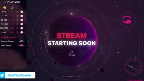 Snapshot of misstheacamille chatting on February 2025 07:44:02 PM MissThea online show from February 2025 07:44:02 PM