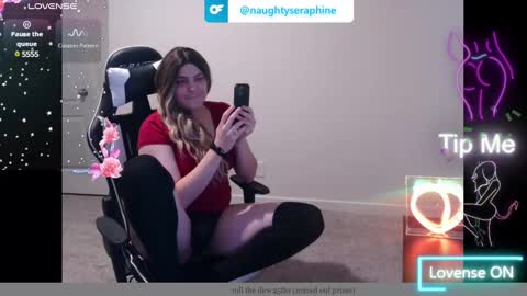 Snapshot of naughtyseraphine chatting on February 2025 12:26:02 PM NaughtySeraphine online show from February 2025 12:26:02 PM