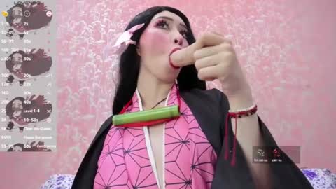 Snapshot of nezuko_mitsuri chatting on June 2026 05:37:02 PM NEZUKO MITSURI online show from June 2026 05:37:02 PM