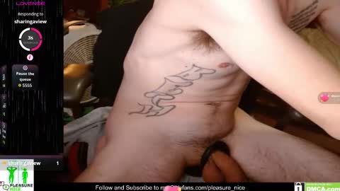 Nick Pleasure Nice online show from January 2026 12:57:01 AM