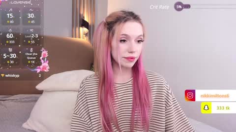 Snapshot of nikkimiltons chatting on December 2024 05:39:02 AM Nikki online show from December 2024 05:39:02 AM