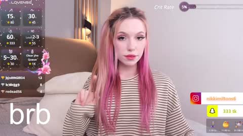 Snapshot of nikkimiltons chatting on December 2024 08:41:01 AM Nikki online show from December 2024 08:41:01 AM