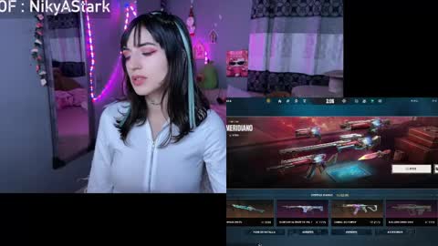 Snapshot of nikyastark chatting on April 2026 09:58:01 AM Niky A Stark online show from April 2026 09:58:01 AM