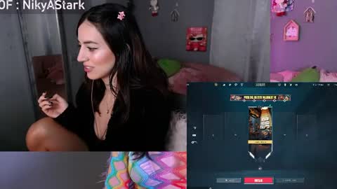Snapshot of nikyastark chatting on June 2026 08:02:01 AM Niky A Stark online show from June 2026 08:02:01 AM