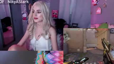 Snapshot of nikyastark chatting on July 2026 03:23:01 AM Niky A Stark online show from July 2026 03:23:01 AM
