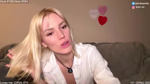 Snapshot of ohbabykelly chatting on February 2026 11:19:02 PM Kelly online show from February 2026 11:19:02 PM