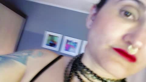 Snapshot of paradisegirl_ chatting on November 2025 09:04:01 PM My alter ego Betinna Flowers - a tattooed Miss - Are you missing me come in here - online show from November 2025 09:04:01 PM