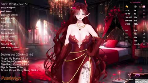 Snapshot of passionyx chatting on February 2025 03:12:01 AM Succubus Nyx online show from February 2025 03:12:01 AM