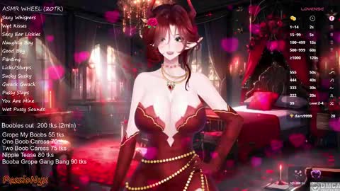 Snapshot of passionyx chatting on February 2025 03:47:02 AM Succubus Nyx online show from February 2025 03:47:02 AM