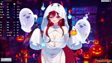 Snapshot of passionyx chatting on October 2025 02:48:01 AM Succubus Nyx online show from October 2025 02:48:01 AM