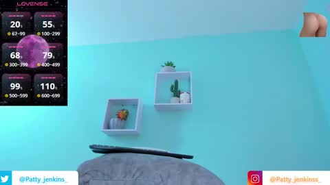 Snapshot of patty_jenkinss chatting on January 2025 07:07:01 AM Hi Pvt open Moans from lovense tell me Fav 113366 Especial level 33 online show from January 2025 07:07:01 AM