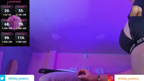 Snapshot of patty_jenkinss chatting on February 2025 10:29:02 AM Hi Pvt open Moans from lovense tell me Fav 113366 Especial level 33 online show from February 2025 10:29:02 AM