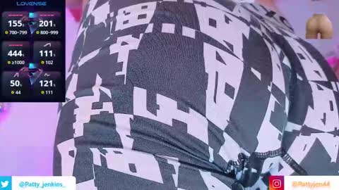 Snapshot of patty_jenkinss chatting on December 2025 01:00:01 AM Hi Pvt open Moans from lovense tell me Fav 113366 Especial level 33 online show from December 2025 01:00:01 AM