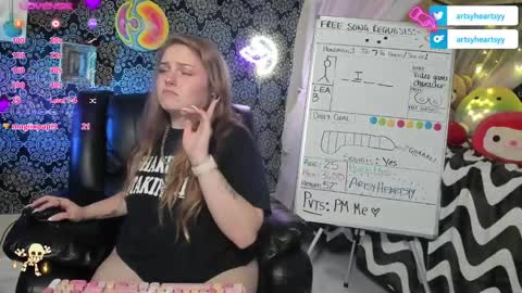 Snapshot of pawggoddess778 chatting on December 2024 05:07:02 AM ArtsyHeartsyy online show from December 2024 05:07:02 AM