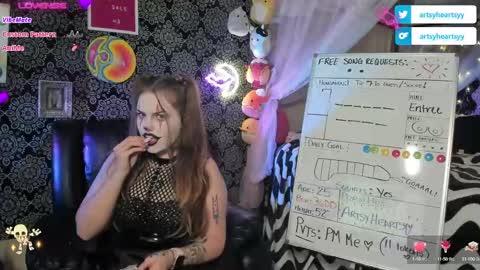 Snapshot of pawggoddess778 chatting on December 2024 02:41:02 AM ArtsyHeartsyy online show from December 2024 02:41:02 AM