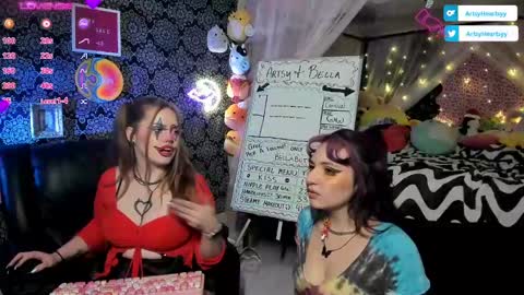 Snapshot of pawggoddess778 chatting on January 2025 04:48:02 AM ArtsyHeartsyy online show from January 2025 04:48:02 AM